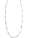 Konstantino Women's Sleeping Beauty White Pearl Necklace In Turquoise In Silver