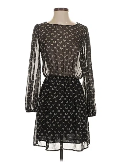 Pre-owned Kontatto Casual Dress In Black