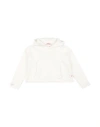 Kontatto Toddler Girl Sweatshirt White Size 6 Cotton, Elastane In White