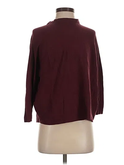 Pre-owned Kontatto Turtleneck Sweater In Burgundy