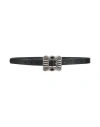 Kontatto Woman Belt Black Size 34 Leather In Black