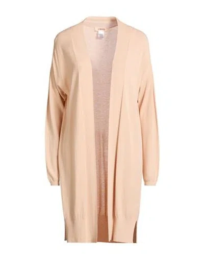 Kontatto Woman Cardigan Beige Size Onesize Viscose, Polyester In Pink