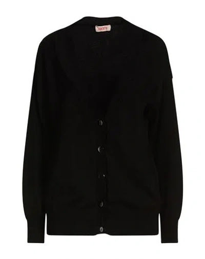 Kontatto Woman Cardigan Black Size Onesize Viscose, Polyester