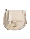 Kontatto Woman Cross-body Bag Ivory Size - Leather In White