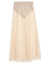 Kontatto Woman Maxi Skirt Beige Size 6 Polyamide