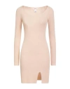 Kontatto Woman Mini Dress Blush Size Onesize Viscose, Polyester In Pink
