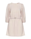 Kontatto Woman Mini Dress Ivory Size S Polyester, Elastane In White