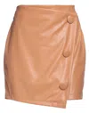 Kontatto Mini Skirts In Beige