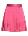 Kontatto Woman Mini Skirt Fuchsia Size M Polyester In Pink