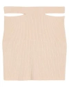 Kontatto Woman Mini Skirt Ivory Size Onesize Viscose, Acrylic, Elastane In White
