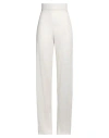Kontatto Woman Pants Beige Size Onesize Linen, Polyamide In Beige