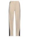 Kontatto Woman Pants Beige Size S Polyester, Elastane In Neutral