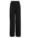 Kontatto Woman Pants Black Size 8 Polyester, Elastane In Blue
