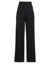 Kontatto Woman Pants Black Size Onesize Viscose, Acrylic, Elastane In Black