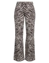 Kontatto Woman Pants Dark Brown Size Onesize Acrylic, Wool, Viscose, Alpaca Wool In Brown