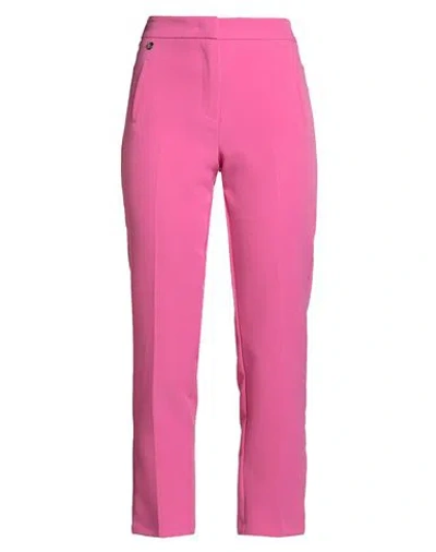 KONTATTO KONTATTO WOMAN PANTS FUCHSIA SIZE M POLYESTER, ELASTANE