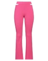 Kontatto Woman Pants Fuchsia Size Onesize Viscose, Acrylic, Elastane In Pink