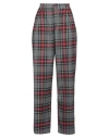 Kontatto Woman Pants Grey Size S Polyester, Viscose, Elastane In Grey