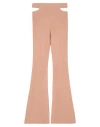 Kontatto Woman Pants Light Brown Size Onesize Viscose, Acrylic, Elastane In Beige
