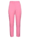 Kontatto Woman Pants Pink Size S Polyester, Elastane In Pink