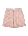 Kontatto Woman Shorts & Bermuda Shorts Blush Size 10 Polyurethane, Viscose In Pink