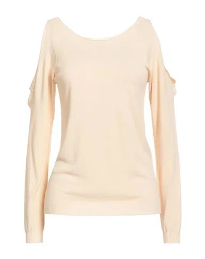 Kontatto Woman Sweater Beige Size Onesize Viscose, Polyester
