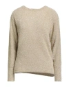 Kontatto Woman Sweater Gold Size Onesize Polyamide, Polyester In Neutral