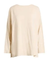 Kontatto Woman Sweater Ivory Size Onesize Viscose, Acrylic, Elastane In White