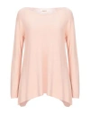 Kontatto Woman Sweater Light Pink Size Onesize Viscose, Polyester In Pink