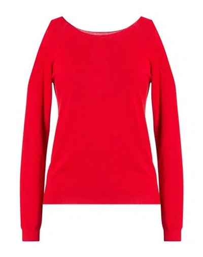 Kontatto Woman Sweater Red Size Onesize Viscose, Polyester