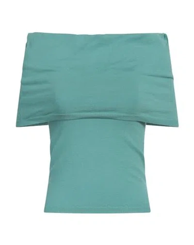 Kontatto Woman Sweater Sage Green Size Onesize Viscose, Polyester