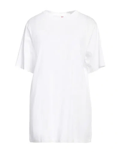 Kontatto Woman T-shirt White Size Onesize Cotton