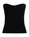 Kontatto Woman Top Black Size Onesize Viscose, Polyester