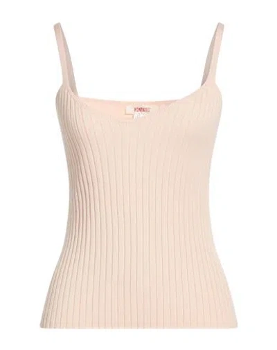 Kontatto Woman Top Blush Size Onesize Viscose, Acrylic, Elastane In Pink