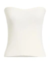 Kontatto Woman Top Cream Size Onesize Viscose, Polyester In White