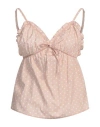 Kontatto Woman Top Pink Size 8 Cotton In Pink