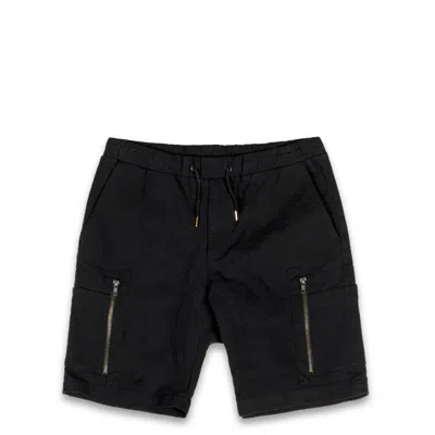 Konus Men's Cargo Shorts In Dark Navy In Black
