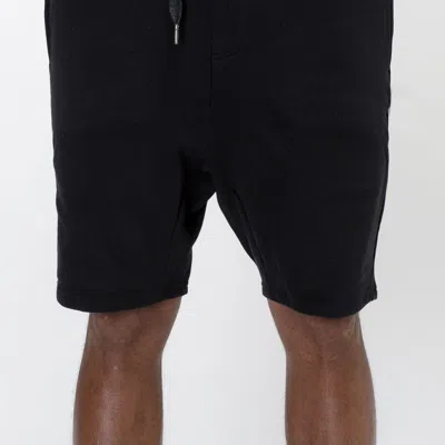 Konus Men's Cutoff French Terry Shorts In Black
