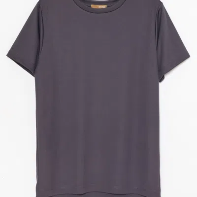 Konus Men's Eco Friendly Reolite Tech T-shirt In Grey In Gray