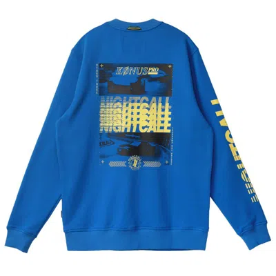 Konus Men's Nightcall Sweatshirt In Blue