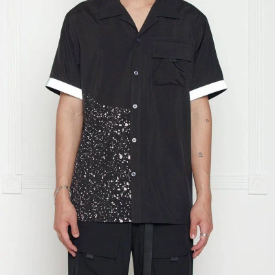 Konus Men's Reflective Tape Shirt In Black
