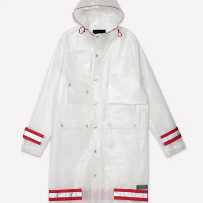 Konus Men's Translucent Coat In White