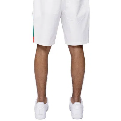 Konus Men's Woven Chester Shorts In White