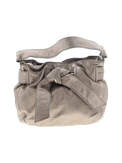 Pre-owned Kooba Leather Satchel In Silver