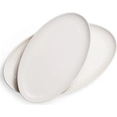Kook Kitchenware Kook Serving Dishes In White