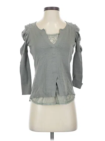 Pre-owned Kookai 3/4 Sleeve Blouse In Gray