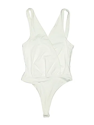 Pre-owned Kookai Bodysuit In Ivory