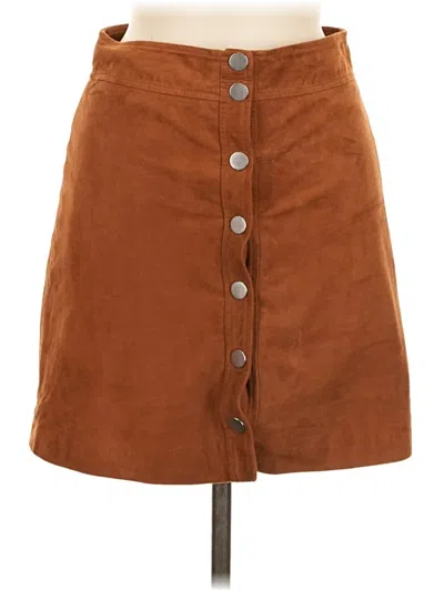 Pre-owned Kookai Casual Skirt In Brown