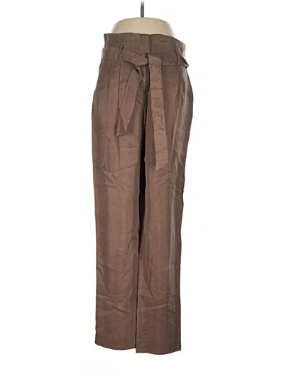 Pre-owned Kookai Khaki Pant In Brown
