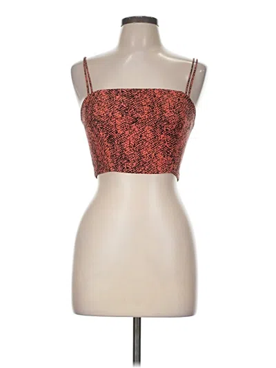 Pre-owned Kookai Sleeveless Blouse In Red